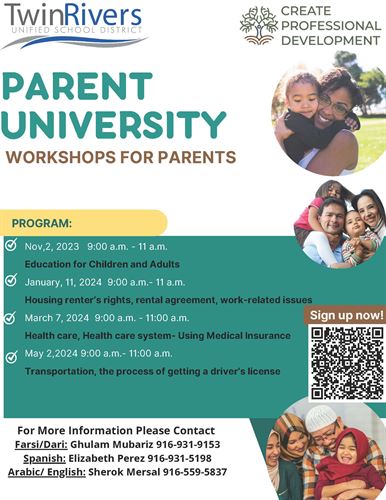 CREATE PD Parent University 2 of 6